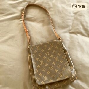 Louis Vuitton Brown Monogram Shoulder Bag